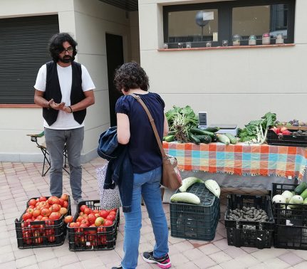 Mercadillo Ecoguindilla. Foto: Comunicación La Gasolinera