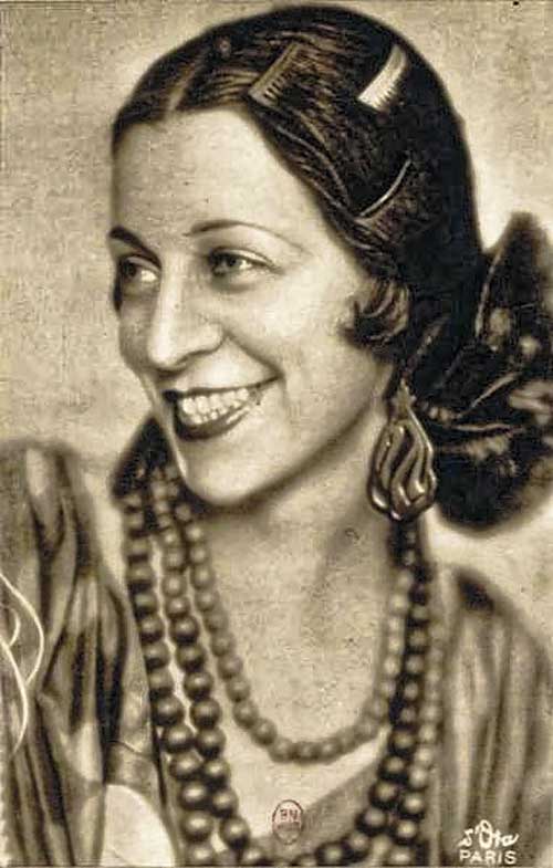 Antonia Mercè y luque, 'La Argentina' (Studio d'Ora, Paris - Bibliothèque Nationale de France)